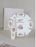 40th Anniversary Cake Plate w/ Server (English) With Gift Box(Same item CK7002-40E)